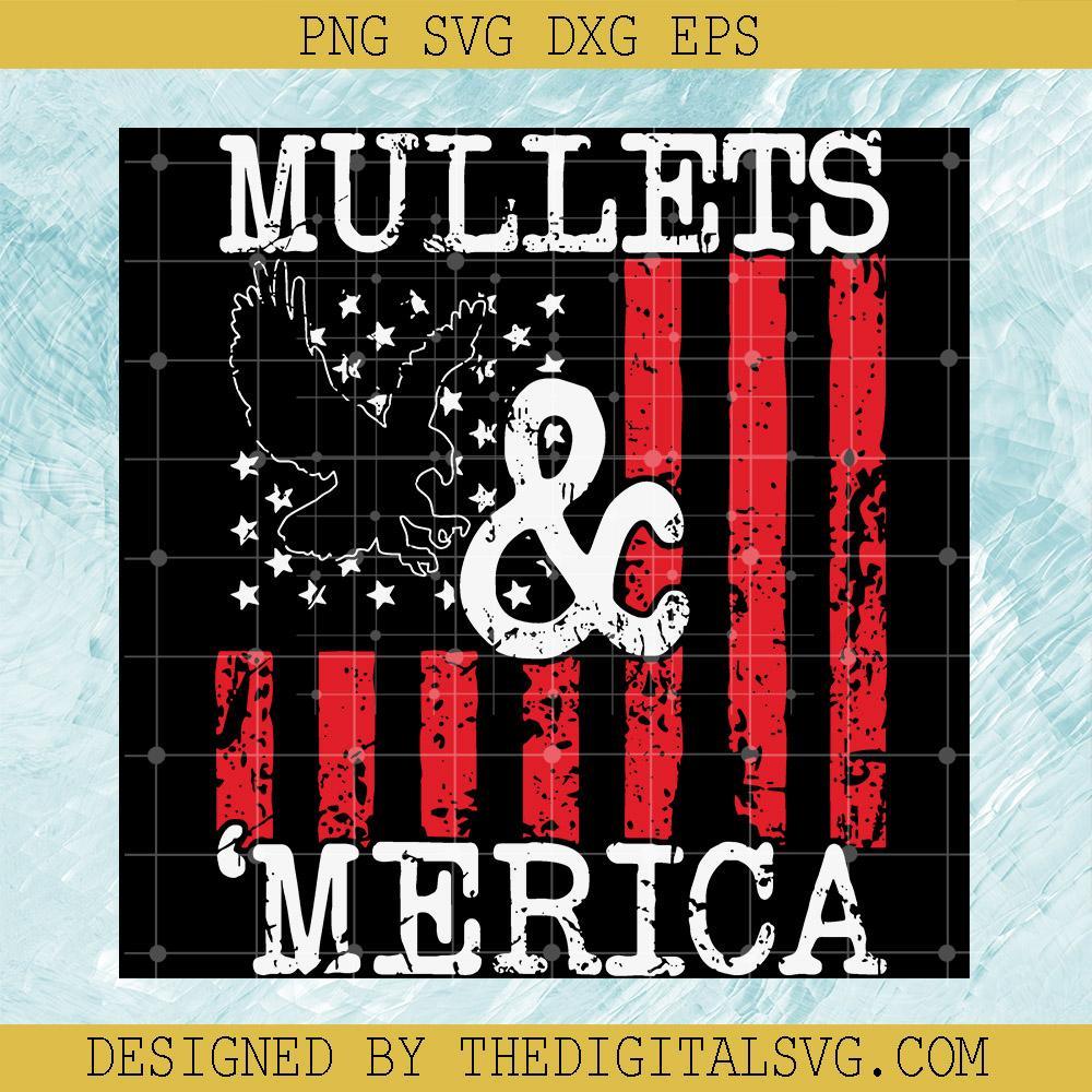 Mullets And America Svg, Mullets Hair Svg, American Svg - TheDigitalSVG