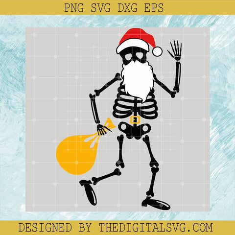 Skibidi Challenge Meme Skeleton Christmas Svg, Skeleton Christmas Svg, Merry Christmas Svg - TheDigitalSVG