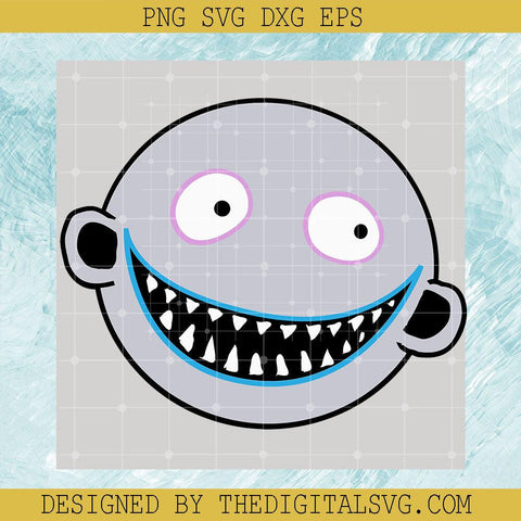 Jack Skellington Head Funny Svg, Jack Skellington Svg, Nightmare Svg - TheDigitalSVG