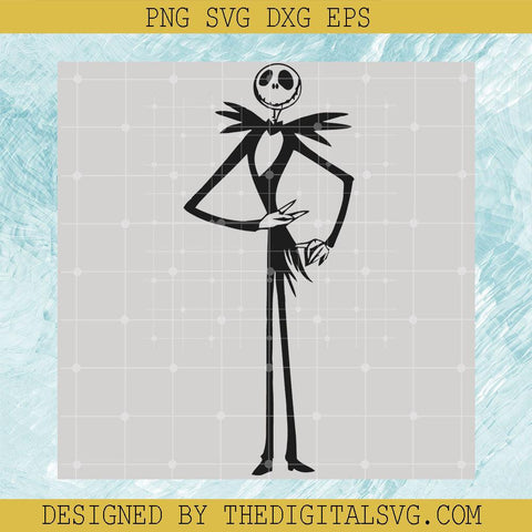 Jack Skellington Svg, Gentle Skellington Svg, Nightmare Svg - TheDigitalSVG