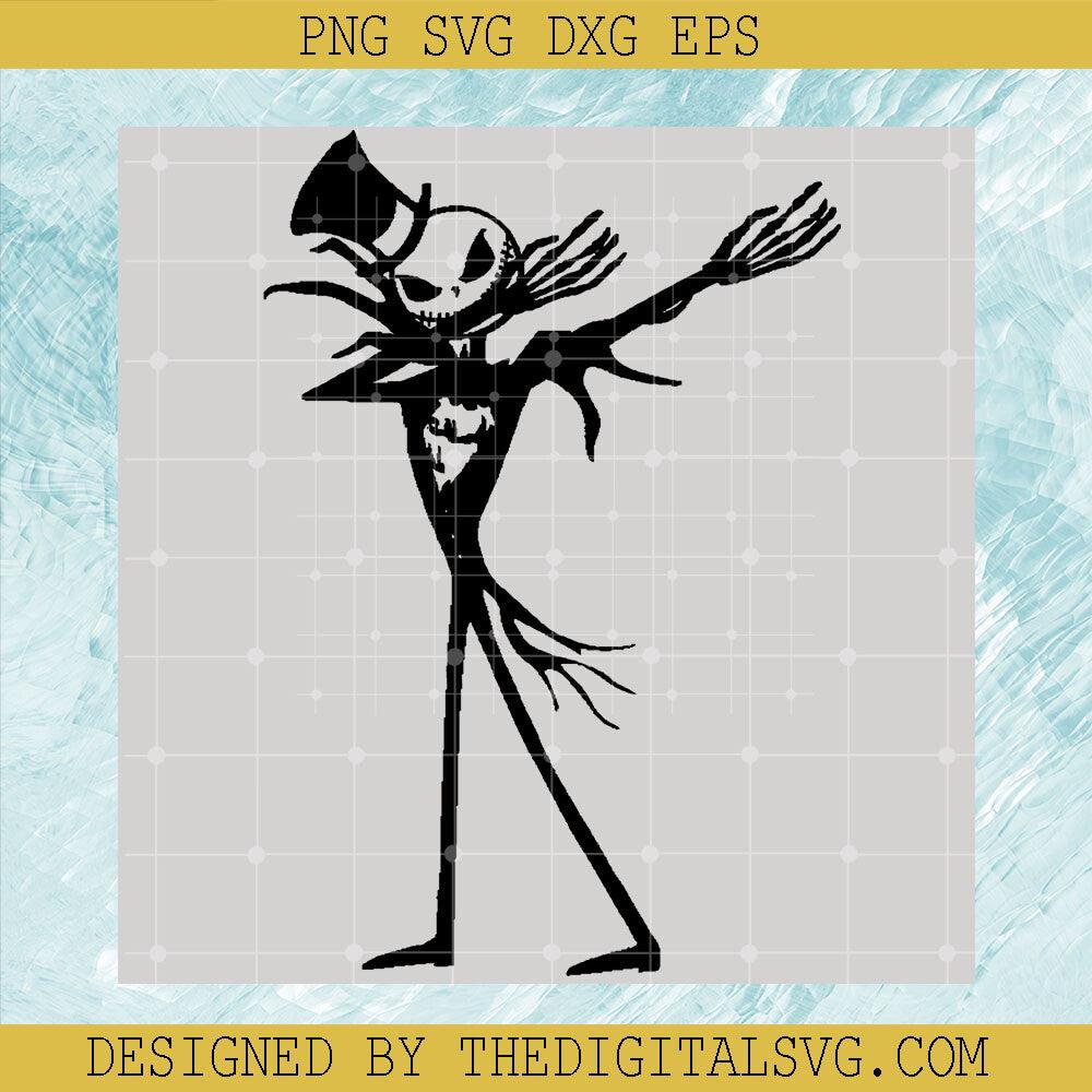 Scary Jack Skellington Svg, Halloween Svg, The Nightmare Before Christmas Svg - TheDigitalSVG