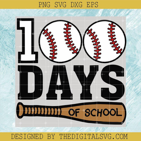 100 Days Of School Svg, 100 Day Svg, Back To School Svg - TheDigitalSVG