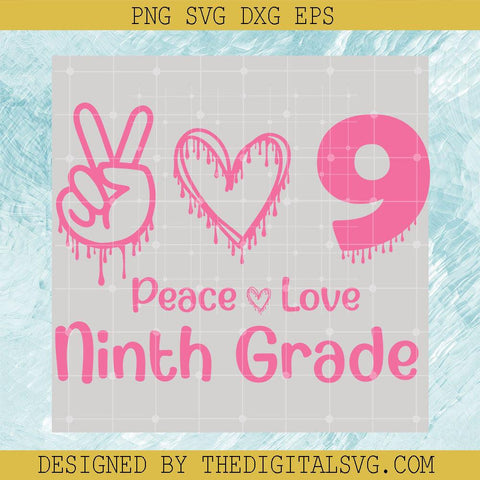 209 Prace Love Ninth Grade Svg, Prace Love Ninth Grade Svg, Back To School Svg - TheDigitalSVG