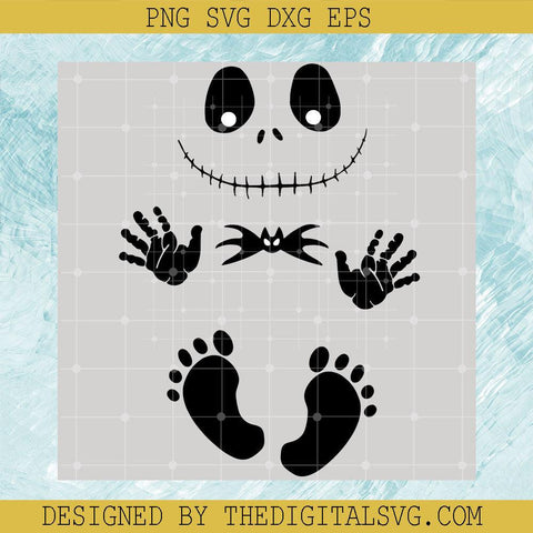 Jack Skellington Svg, Halloween Svg, Nightmare Svg - TheDigitalSVG