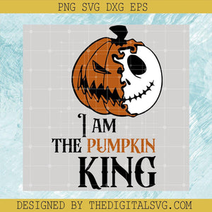 I Am The Pumpkin King Svg, Pumpkin Svg, Halloween Svg - TheDigitalSVG