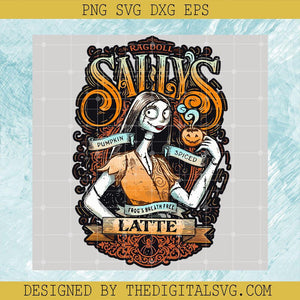 Ragdoll Sallys Svg, Sally Sally Pumpkin Spiced Svg, Halloween Svg - TheDigitalSVG