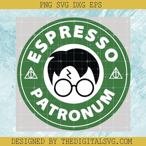 Espresso Patronum Svg, Harry Potter Svg, Deathy Hallows Svg - TheDigitalSVG