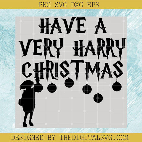 Have A Very Happy Christmas Svg, Harry Potter Svg, Happy Christmas Svg - TheDigitalSVG