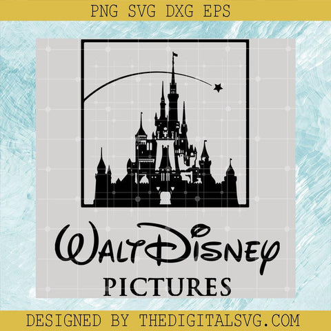 Walt Disney Pictures Svg, Hogwarts Svg, Harry Potter Svg - TheDigitalSVG