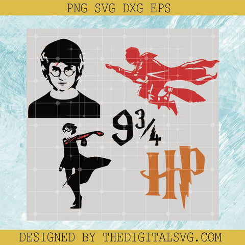 Harry Potter Hogwarts Express 9 3/4 Svg, Harry Potter Svg, Harry Potter Express Svg - TheDigitalSVG