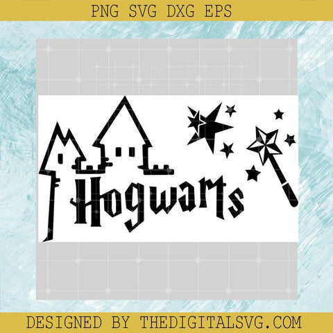 Hogwarts Svg, Harry Potter Svg, Hogwarts in Movie Harry Potter, Star Lights Svg - TheDigitalSVG