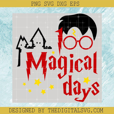 Magical Days Svg, He Has Black Hair Svg, Harry Potter Svg - TheDigitalSVG