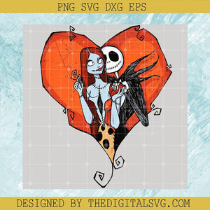 Skellington And Girlfriend Svg, Skellington Svg, Halloween Svg - TheDigitalSVG