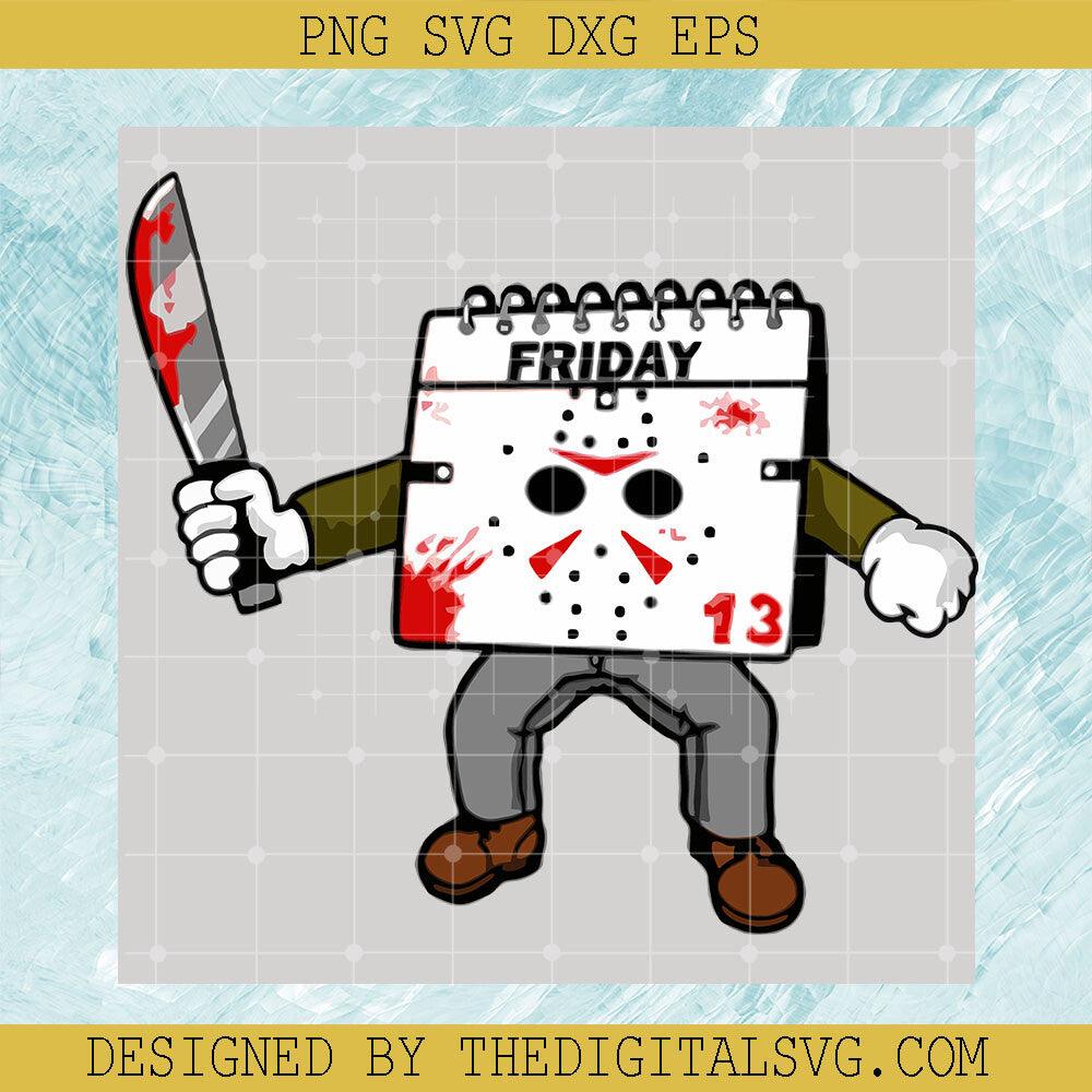 Horror Characters Svg, Halloween Svg, Jason Voorhees Friday 13 Svg - TheDigitalSVG