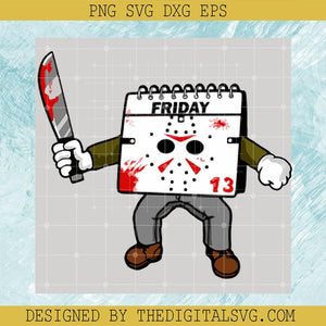 Horror Characters Svg, Halloween Svg, Jason Voorhees Friday 13 Svg - TheDigitalSVG