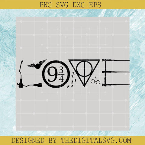 9 3/4 And Deathy Hallows Svg, Harry Potter Svg, Harry Potter Accessories SVG - TheDigitalSVG