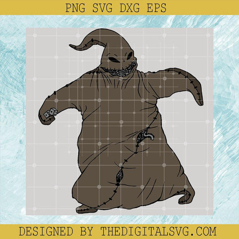 Oogie Boogie Funny Svg, Halloween Svg, Brown Oogie Boogie Svg, The Nightmare Before Christmas Svg - TheDigitalSVG