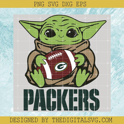 Packers Disney Svg, Baby Yoda Svg, Star Wars Disney Svg - TheDigitalSVG