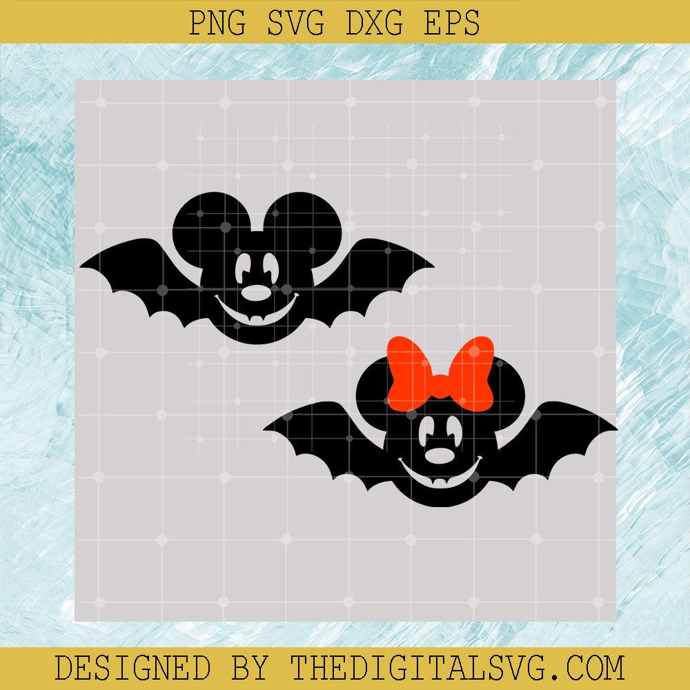 Bats Halloween Svg, Disney Mickey Mouse Svg, Mickey Svg, Halloween Svg - TheDigitalSVG