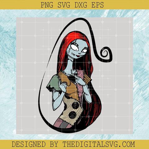 Halloween Svg, Sally Svg, The Nightmare Before Christmas Svg - TheDigitalSVG