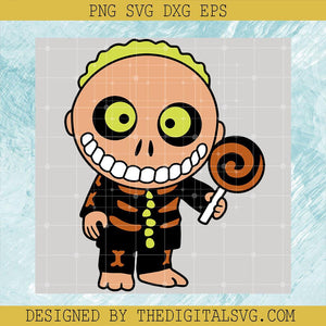 Halloween Svg, Candy Svg,  Barrel The Nightmare Before Christmas Svg - TheDigitalSVG