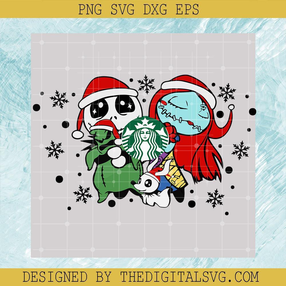 Before Christmas Starbucks Cup Svg, The Nightmare Before Christmas Svg, Starbucks Cup Svg, Christmas Svg - TheDigitalSVG