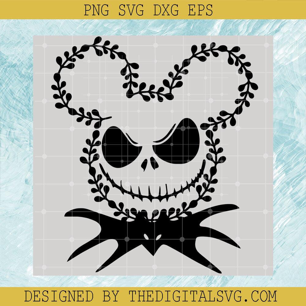 Jack Skellington Svg, Halloween Svg, Nightmare Svg, ,Mickey Mouse Svg - TheDigitalSVG