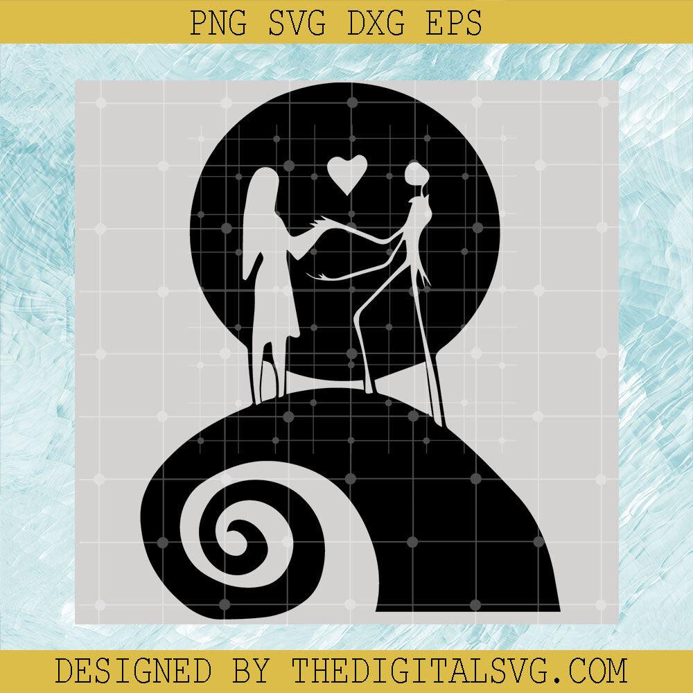 Sally And Jack Skellington Svg, Nightmare Svg, Halloween Svg - TheDigitalSVG