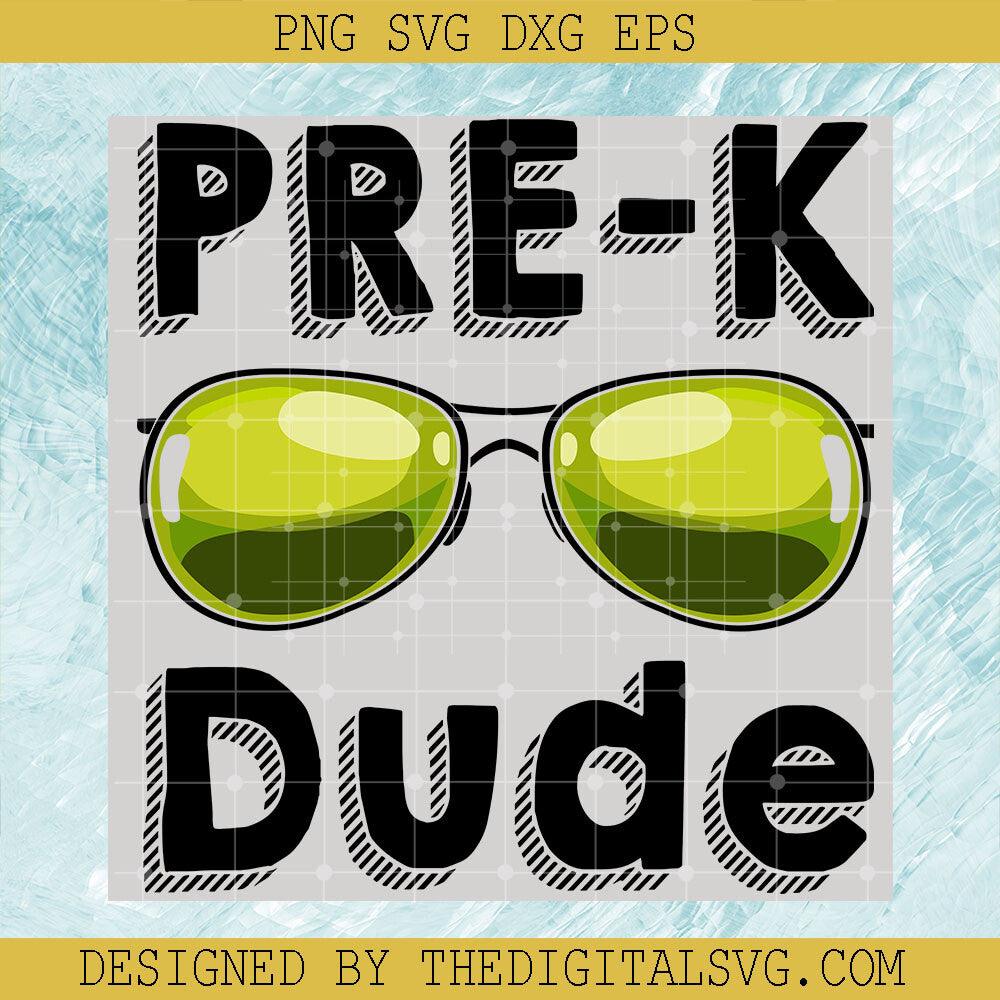 Pre - K Glasses Dude Svg, Glasses Svg, Back To School Svg - TheDigitalSVG