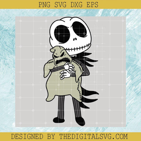 Jack Skellington Svg, Halloween Svg, Jack And Oogie Boogie Svg - TheDigitalSVG