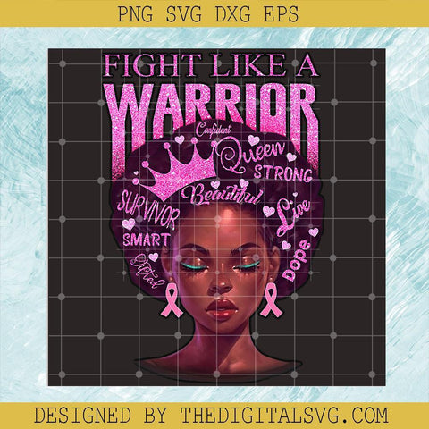 #Black Queen Survivor PNG, Stronger Than Cancer PNG, Breast Cancer Awareness PNG, Black Women Strong, Black Girl Magic - TheDigitalSVG