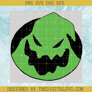 Blue Head Oogie Boogie Svg, Nightmare Svg, Halloween Svg, The Nightmare Before Christmas Svg - TheDigitalSVG