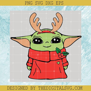 Baby Yoda So Funny Svg, Merry Christmas Svg, Star Wars Disney Svg - TheDigitalSVG