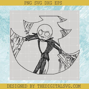 Nightmare Svg, Halloween Svg, Angry Jack Skellington Svg - TheDigitalSVG