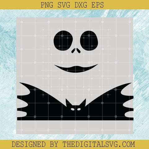 Bat Jack Skellington Svg, Bat Svg, Nightmare Svg - TheDigitalSVG