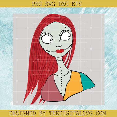 Sally Has Pink Hair Svg, Halloween Svg, Nightmare Svg - TheDigitalSVG