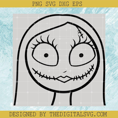 Sally Svg, The Nightmare Before Christmas Svg, Halloween Svg - TheDigitalSVG