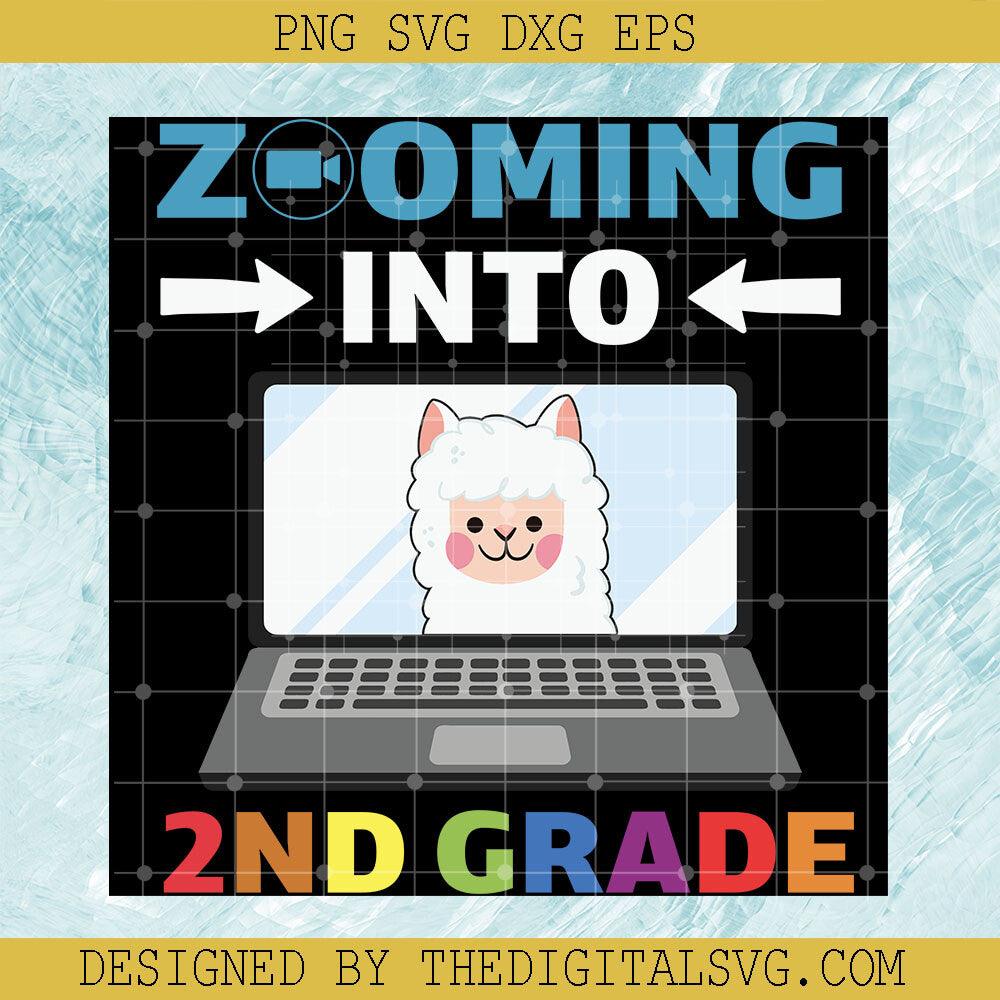 Zooming Into 2Nd Grade Svg, Computer Svg, Sheep So Cute Svg - TheDigitalSVG