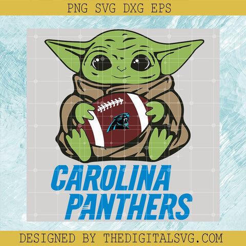 Carolina Panthers Svg, Baby Yoda Svg, Star Wars Svg - TheDigitalSVG