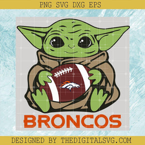 Broncos Svg, Baby Yoda Svg, Star Wars Disney Svg - TheDigitalSVG