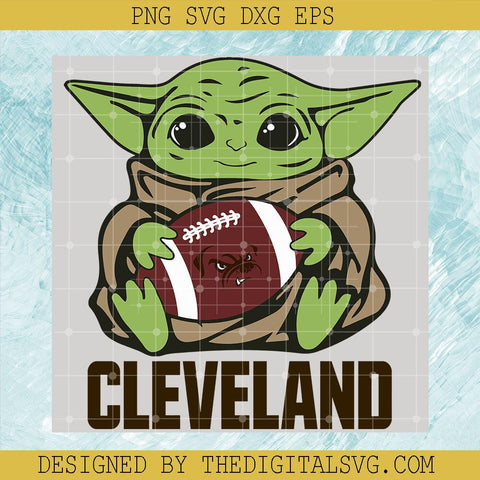 Cleveland Svg, Baby Yoda Svg, Star Wars Disney Svg - TheDigitalSVG