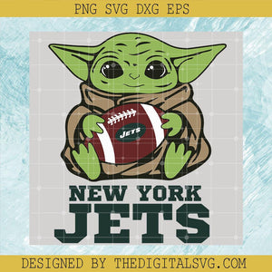 New York Jets Svg, Baby Yoda Svg, Jets Svg - TheDigitalSVG