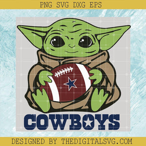 Cowboys Svg, Baby Yoda Svg, Star Wars Svg - TheDigitalSVG