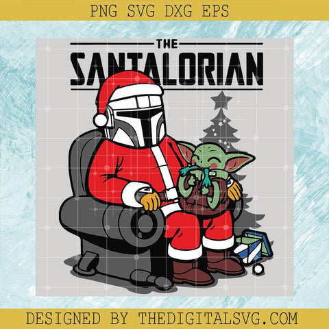 The SantaLorian Svg, Santa Hat Merry Christmas Svg, Merry Christmas Svg - TheDigitalSVG