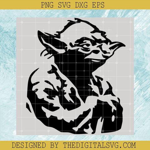 Old Yoda Svg, Disney Svg, Star Wars Disney Svg - TheDigitalSVG