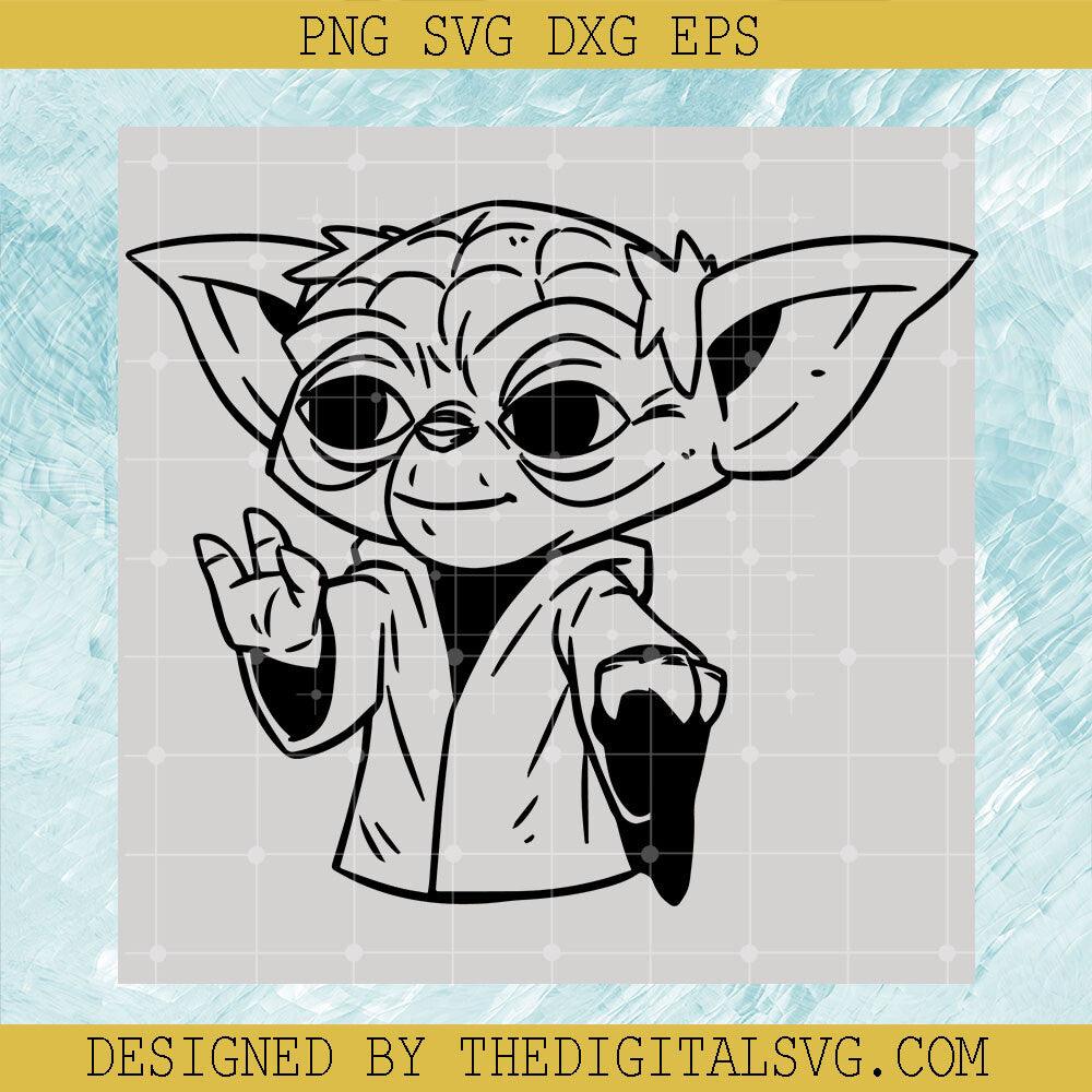 Old Disney Svg, Star Wars Disney Svg, Yoda Svg - TheDigitalSVG