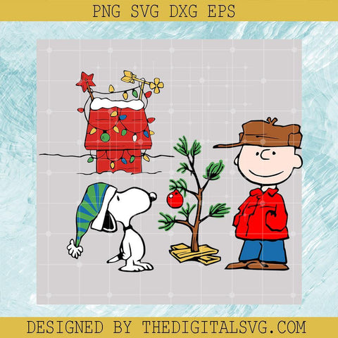 Charlie Brown and Snoopy Christmas Svg, Snoopy Christmas Svg, Funny Christmas Svg, Christmas Svg - TheDigitalSVG