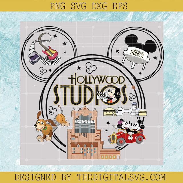Disney Hollywood Studios PNG, Mouse Hollywood PNG, Disney Studio Party PNG