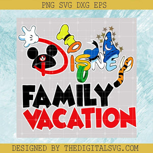 Disney Family Vacation Svg, Disney Svg, Family Vacation Svg - TheDigitalSVG