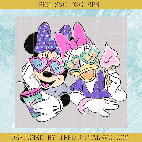 Disney Minnie And Daisy PNG, Minnie Mouse PNG, Daisy Duck PNG, Disney PNG - TheDigitalSVG